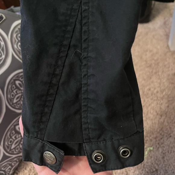 Women’s Harley-Davidson Lightweight Jacket w Zippered Front - Picture 5 of 6